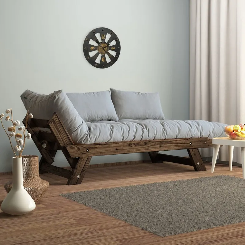 Zylar 2-personers Sovesofa - Grå - Møbler - Sofaer - Sovesofaer - 2 personers sovesofa