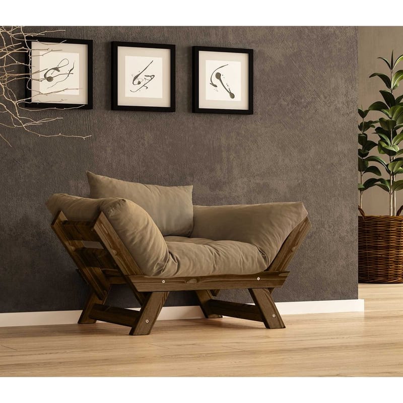 Zylar 2-personers Sovesofa, Brun