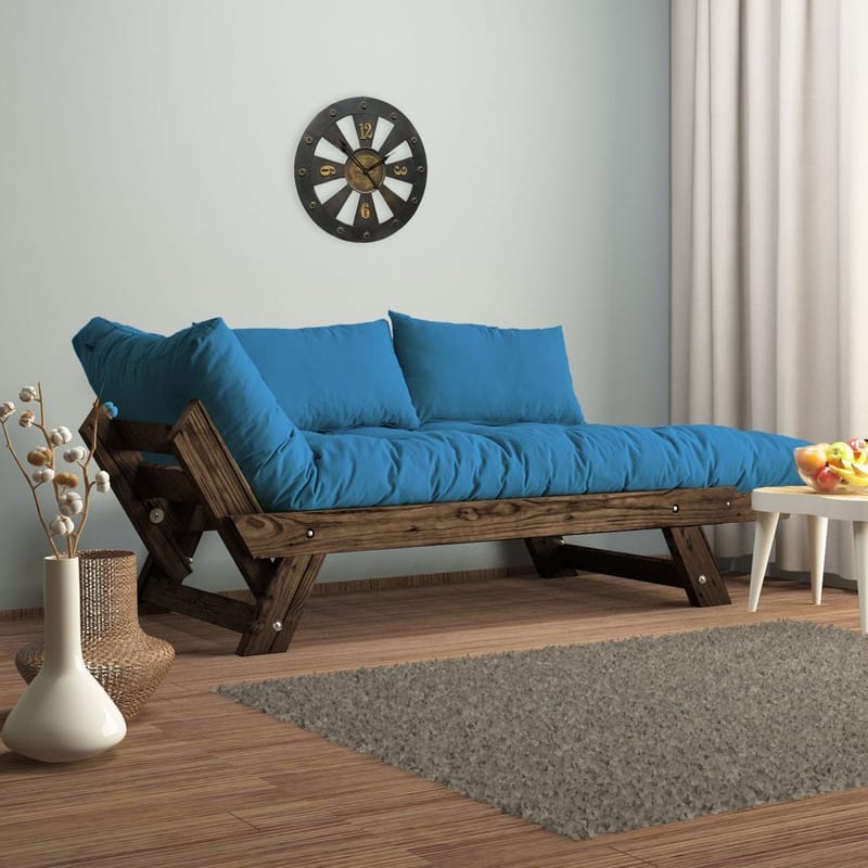 Zylar 2-personers Sovesofa - Blå - Møbler - Sofaer - Sovesofaer - 2 personers sovesofa