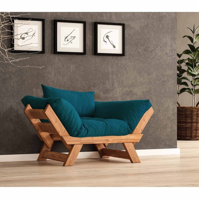 Zylar 2-personers Sovesofa - Mørkegrøn - Møbler - Sofaer - Sovesofaer - 2 personers sovesofa