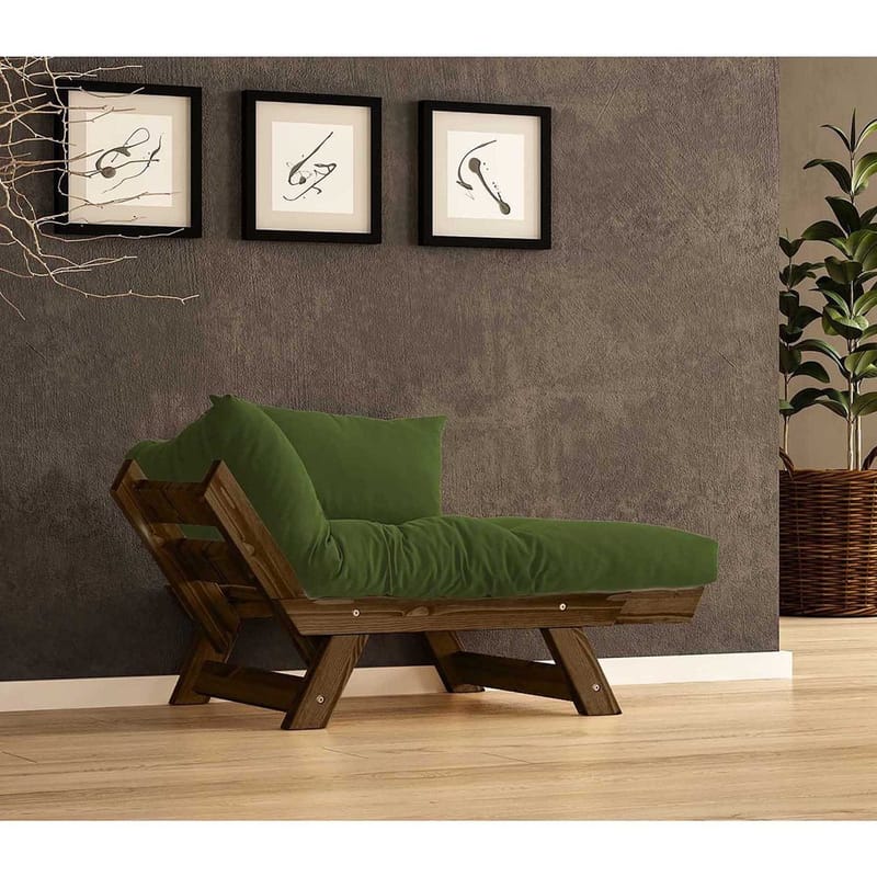Zylar 2-personers Sovesofa - Grøn - Møbler - Sofaer - Sovesofaer - 2 personers sovesofa