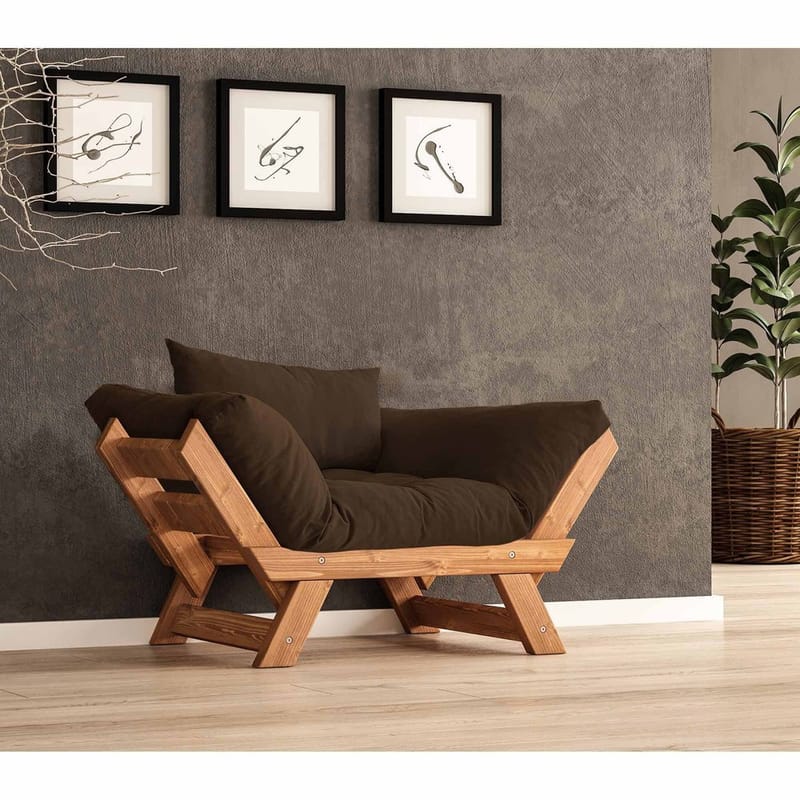 Zylar 2-personers Sovesofa - Brun - Møbler - Sofaer - Sovesofaer - 2 personers sovesofa