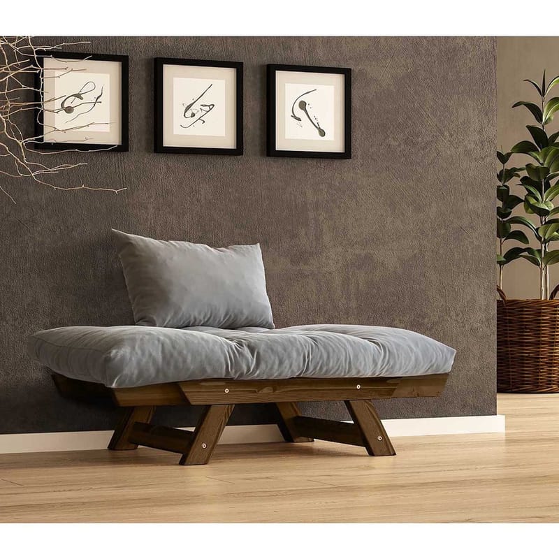 Zylar 2-personers Sovesofa - Grå - Møbler - Sofaer - Sovesofaer - 2 personers sovesofa