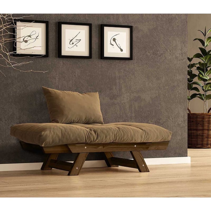 Zylar 2-personers Sovesofa - Brun - Møbler - Sofaer - Sovesofaer - 2 personers sovesofa