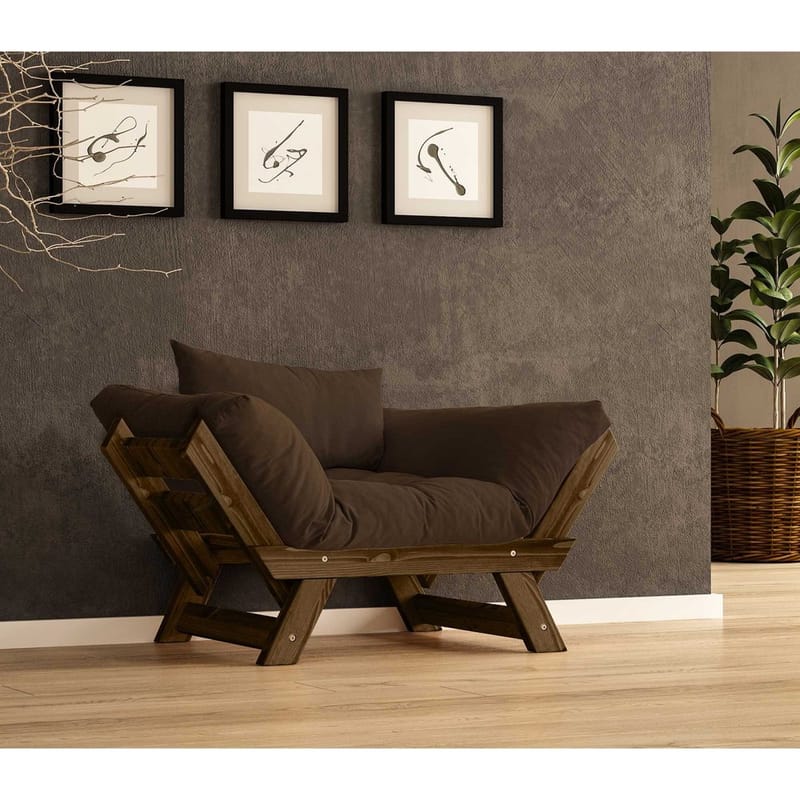 Zylar 2-personers Sovesofa - Brun - Møbler - Sofaer - Sovesofaer - 2 personers sovesofa