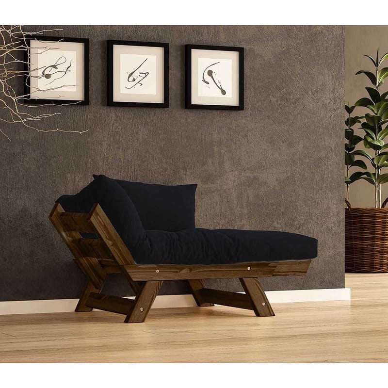 Zylar 2-personers Sovesofa - Sort - Møbler - Sofaer - Sovesofaer - 2 personers sovesofa