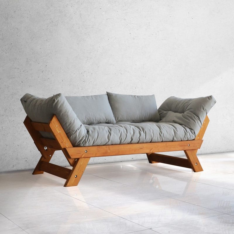 Zylar 2-personers Sovesofa, Grå