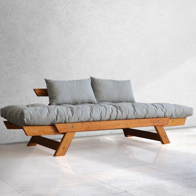 Zylar 2-personers Sovesofa - Grå - Møbler - Sofaer - Sovesofaer - 2 personers sovesofa