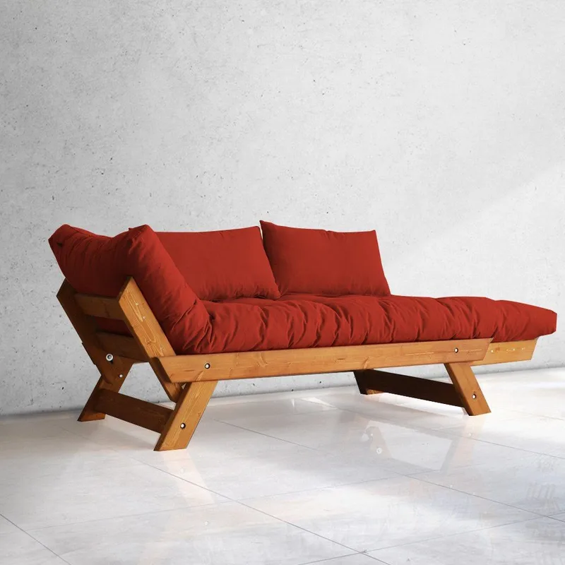 Zylar 2-personers Sovesofa - Rød - Møbler - Sofaer - Sovesofaer - 2 personers sovesofa