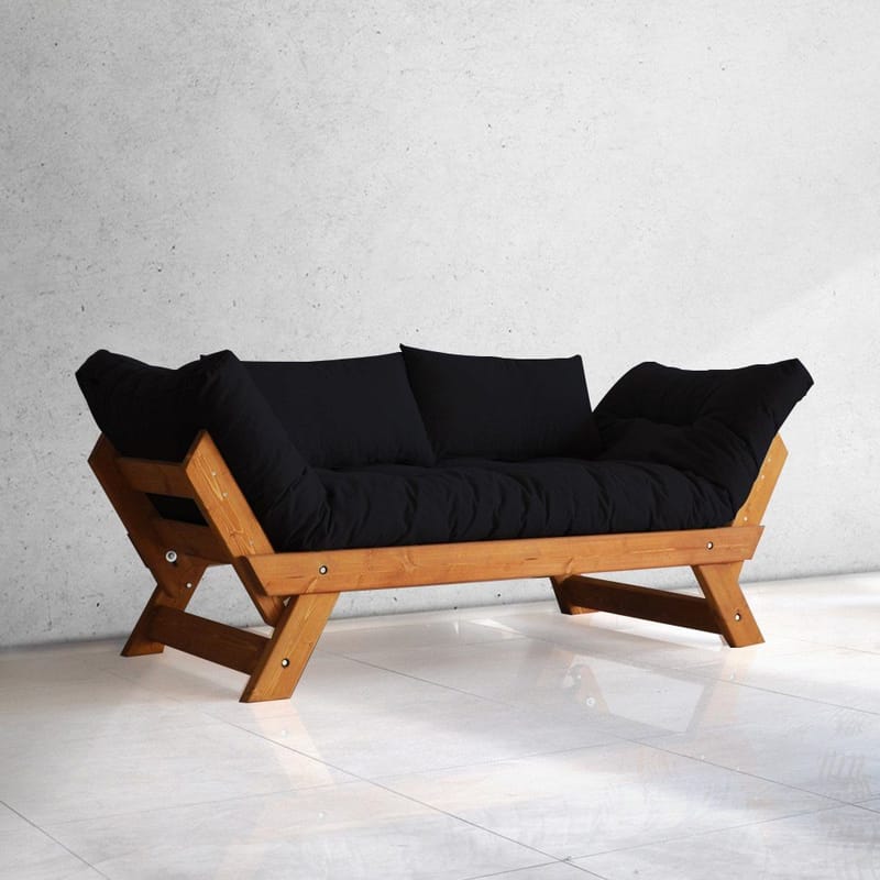 Zylar 2-personers Sovesofa, Sort