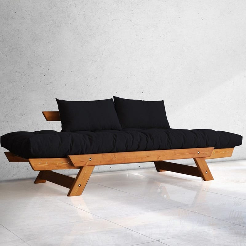 Zylar 2-personers Sovesofa - Sort - Møbler - Sofaer - Sovesofaer - 2 personers sovesofa