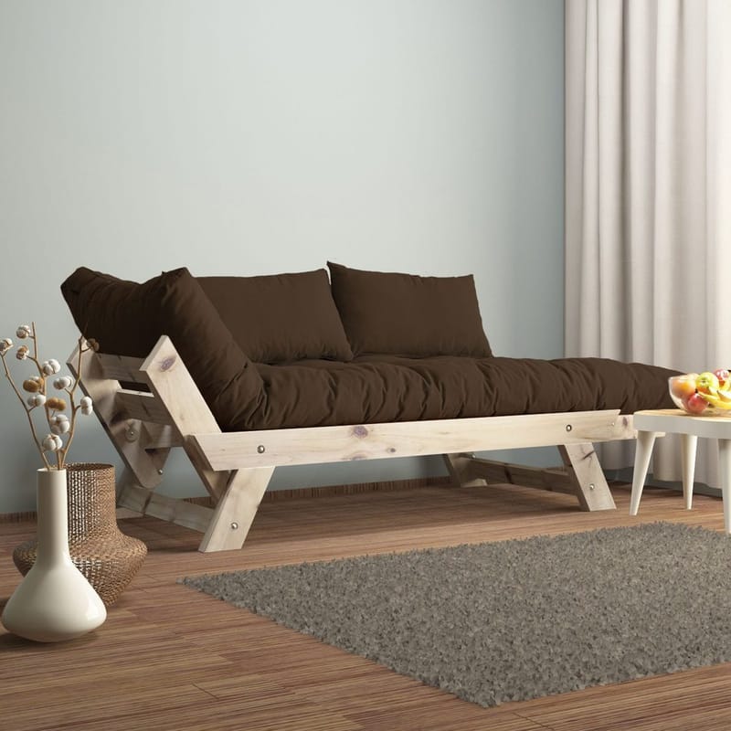 Zylar 2-personers Sovesofa - Brun/Natur - Møbler - Sofaer - Sovesofaer - 2 personers sovesofa