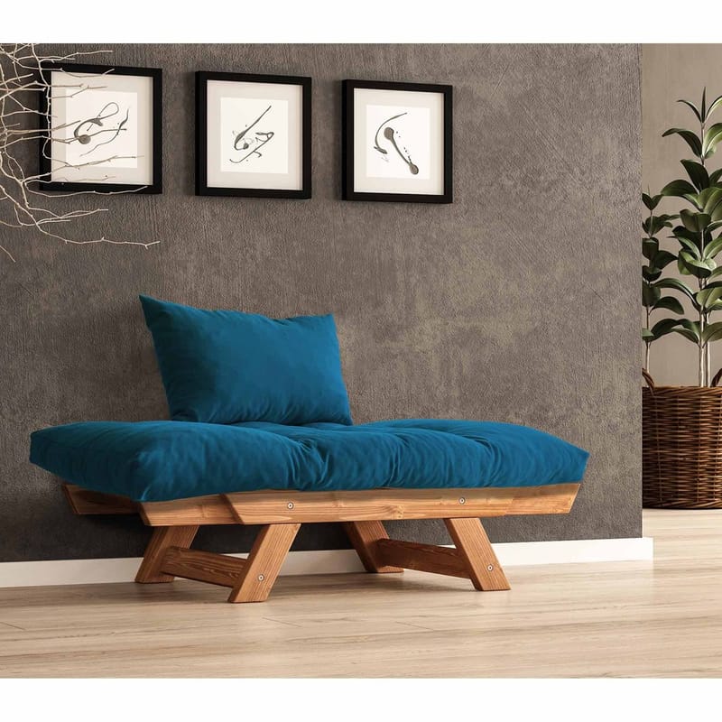 Zylar 2-personers Sovesofa - Blå - Møbler - Sofaer - Sovesofaer - 2 personers sovesofa