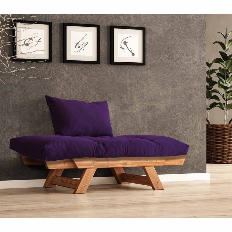 Zylar 2-personers Sovesofa - Lilla - Møbler - Sofaer - Sovesofaer - 2 personers sovesofa