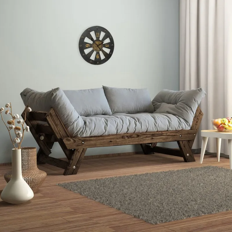 Zylar 2-personers Sovesofa, Grå