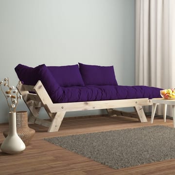 Zylar 2-personers Sovesofa - Lilla/Natur - Møbler - Sofaer - Sovesofaer - 2 personers sovesofa