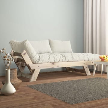 Zylar 2-personers Sovesofa - Hvid/Natur - Møbler - Sofaer - Sovesofaer - 2 personers sovesofa
