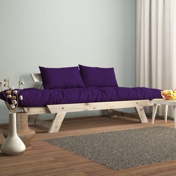 Zylar 2-personers Sovesofa - Lilla/Natur - Møbler - Sofaer - Sovesofaer - 2 personers sovesofa