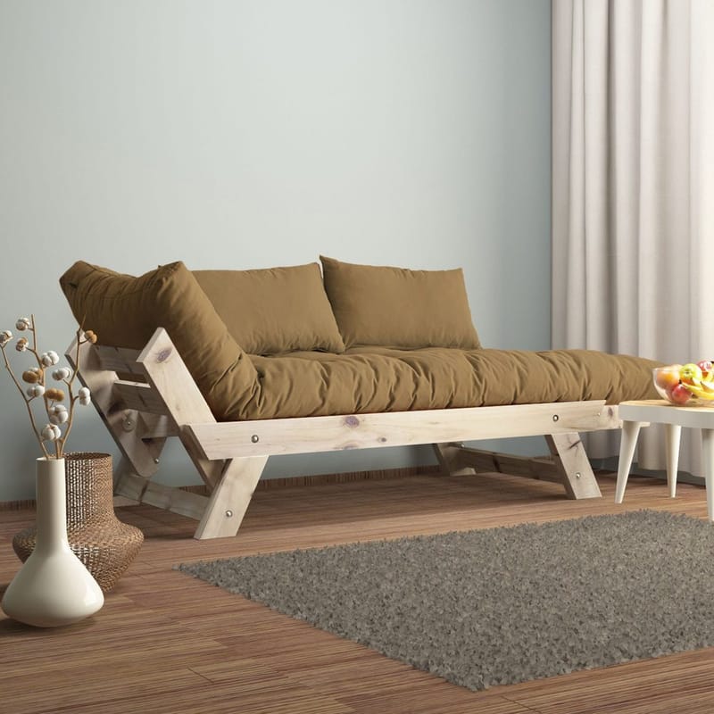 Zylar 2-personers Sovesofa - Taupe/Natur - Møbler - Sofaer - Sovesofaer - 2 personers sovesofa