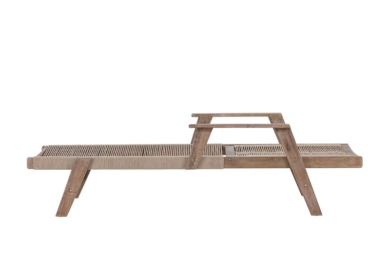 Little John Solseng 200x72 cm - Brun - Havemøbler - Havestole - Solstole