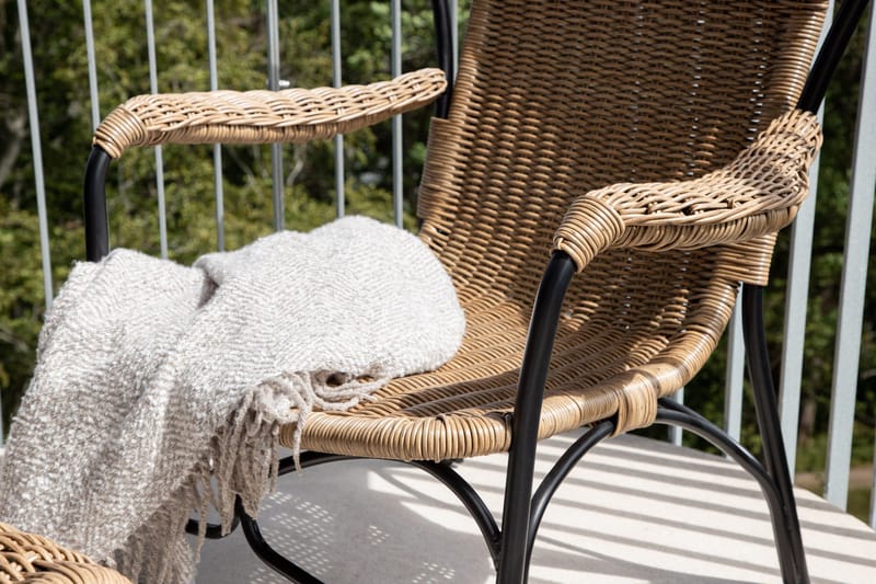 Loreto Udendørsstol - Sort - Havemøbler - Loungemøbler - Loungestol udendørs