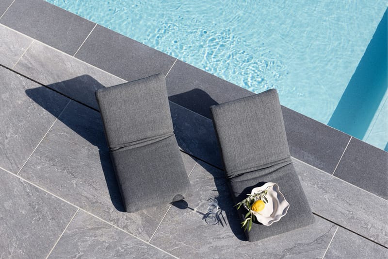 Trond Solstol 40x80 cm - Sort - Havemøbler - Havestole - Solstole