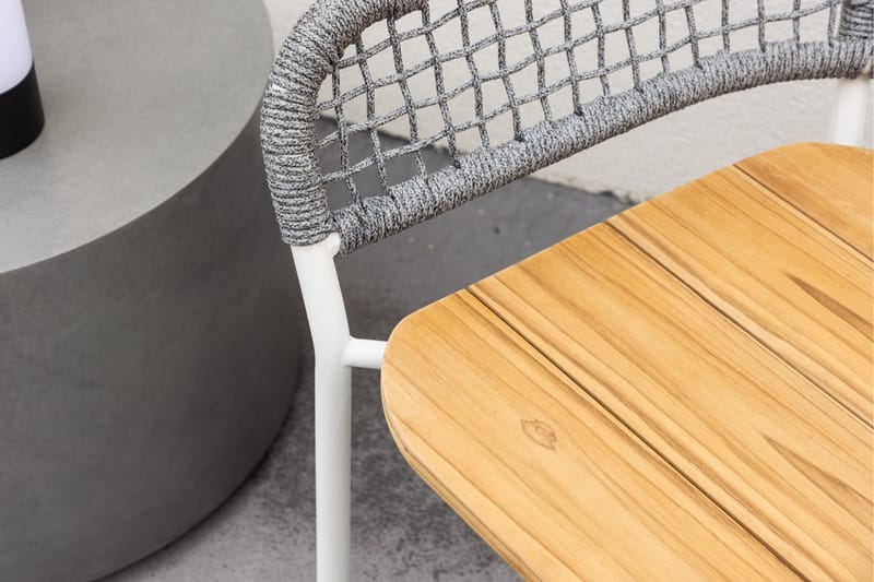 Amora Udendørsstol - Grå - Havemøbler - Loungemøbler - Loungestol udendørs