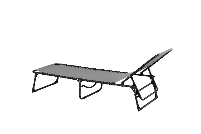 Majken Solstol 60x190 cm - Grå - Havemøbler - Havestole - Solstole