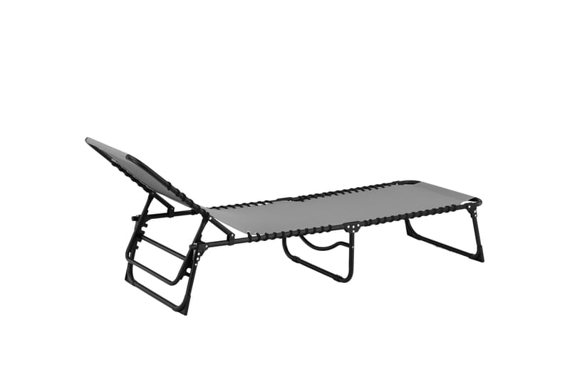 Majken Solstol 60x190 cm - Grå - Havemøbler - Havestole - Solstole