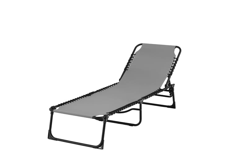 Majken Solstol 60x190 cm - Grå - Havemøbler - Havestole - Solstole