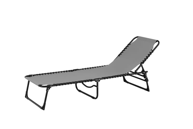 Majken Solstol 60x190 cm - Grå - Havemøbler - Havestole - Solstole