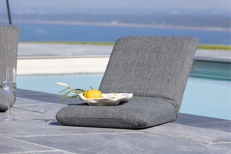 Trond Solstol 40x80 cm - Sort - Havemøbler - Havestole - Solstole