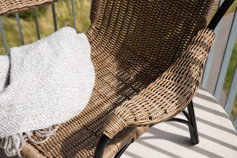 Loreto Udendørsstol - Sort - Havemøbler - Loungemøbler - Loungestol udendørs