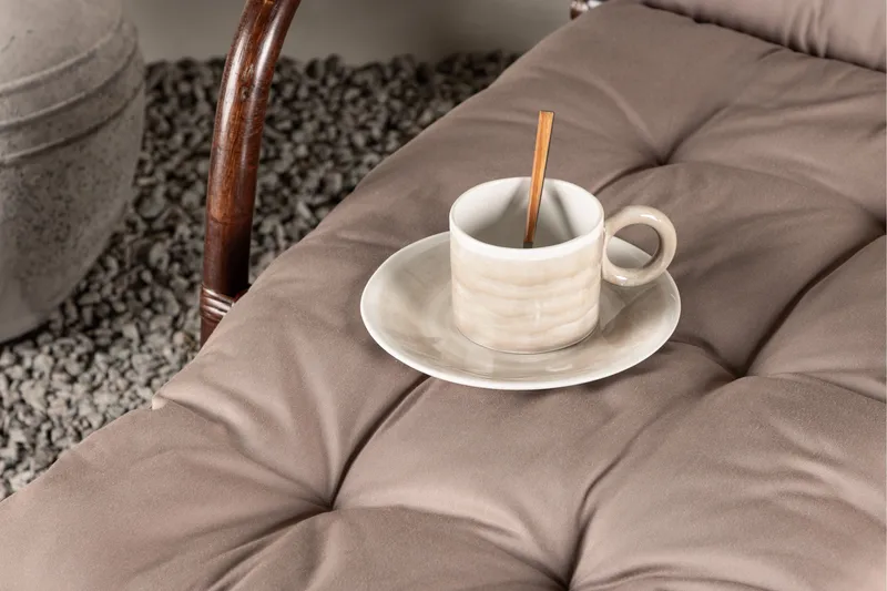 Nella Solstol 67x177 cm - Brun - Havemøbler - Havestole - Solstole