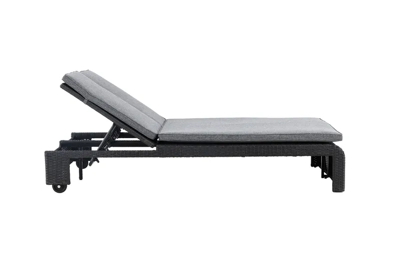 London Solstol 119x196 cm, Sort