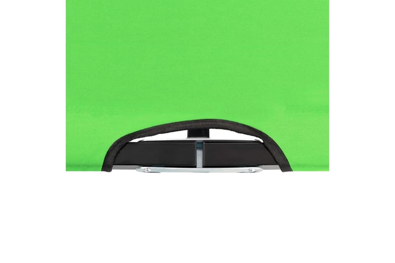 2-personers liggestol foldbar stål grøn - Grøn - Solseng & solvogn