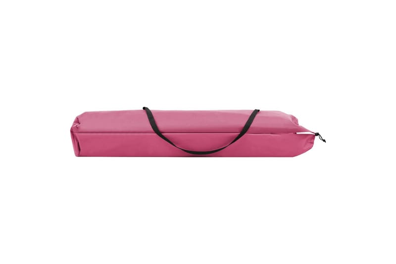 2-personers liggestol foldbar stål pink - Lyserød - Solseng & solvogn