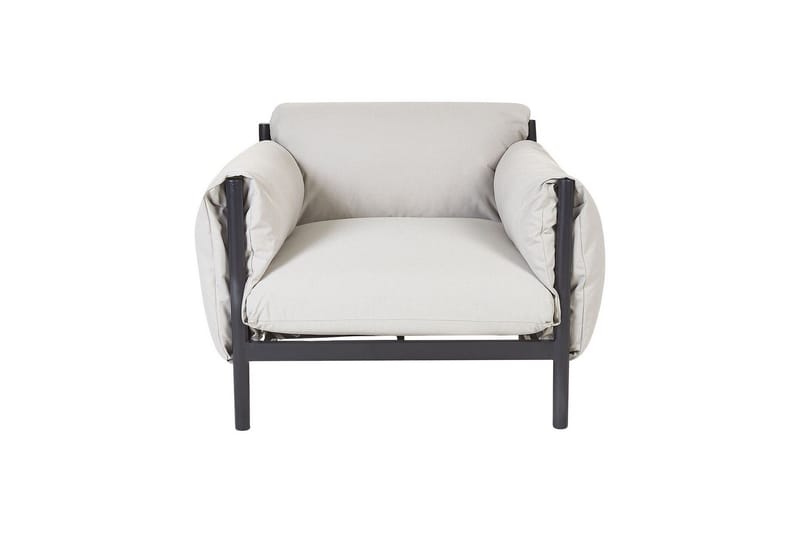 Abbotsford Udendørslænestol - Sort/Grå - Havemøbler - Havestole - Udendørs lænestol