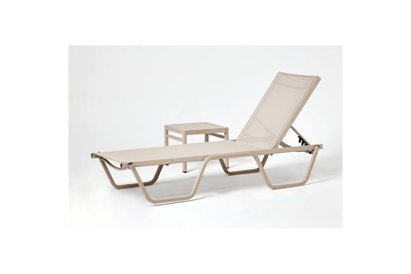 Azoula liggestol 2-pak - Beige - Havemøbler - Havestole - Solstole