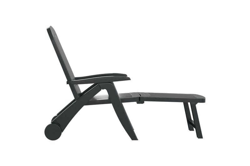 beBasic foldbar liggesol polypropylen grøn - GrÃ¸n - Havemøbler - Havestole - Solseng & solvogn