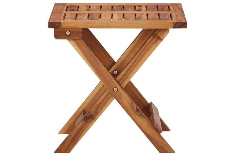 beBasic liggestole 2 stk. med bord massivt akacietræ - Brun - Havemøbler - Havestole - Solseng & solvogn