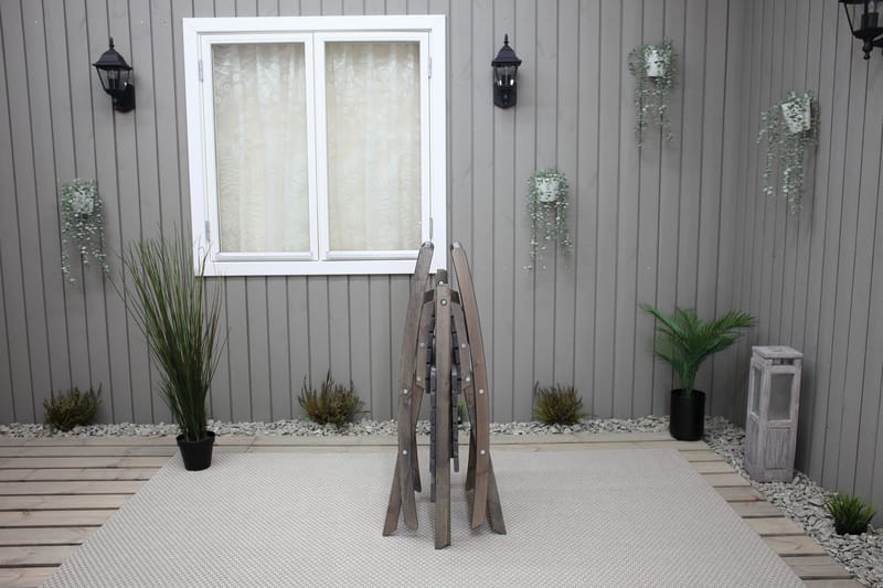 Edilma Klapstol - Grå - Havemøbler - Havestole - Caféstole