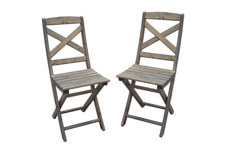 Edilma Klapstol - Grå - Havemøbler - Havestole - Caféstole