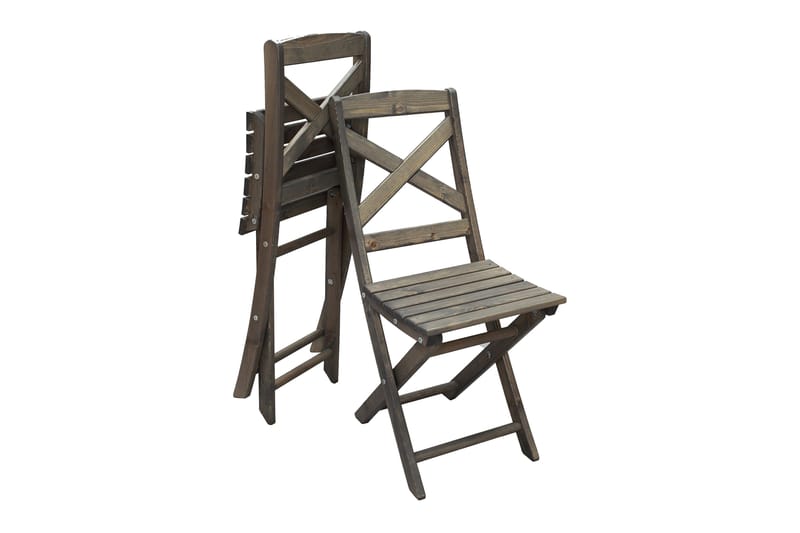 Edilma Klapstol - Grå - Havemøbler - Havestole - Caféstole