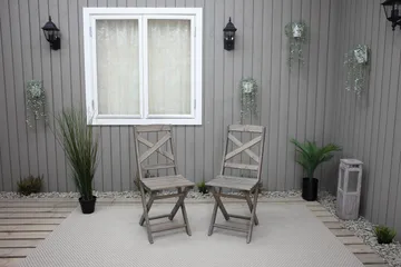 Edilma Klapstol - Grå - Havemøbler - Havestole - Caféstole