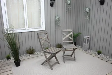 Edilma Klapstol - Grå - Havemøbler - Havestole - Caféstole