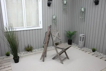 Edilma Klapstol - Grå - Havemøbler - Havestole - Caféstole