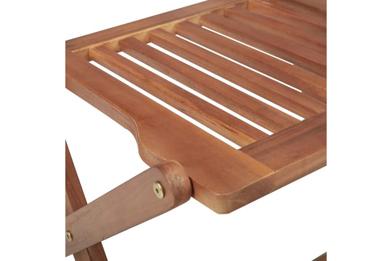 Foldbare havestole 6 stk. massivt akacietræ - Brun - Havemøbler - Havestole - Caféstole