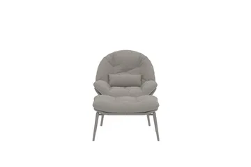 Cala lænestol udendørs - Beige - Havemøbler - Havestole - Udendørs lænestol