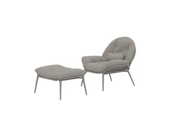 Cala lænestol udendørs - Beige - Havemøbler - Havestole - Udendørs lænestol